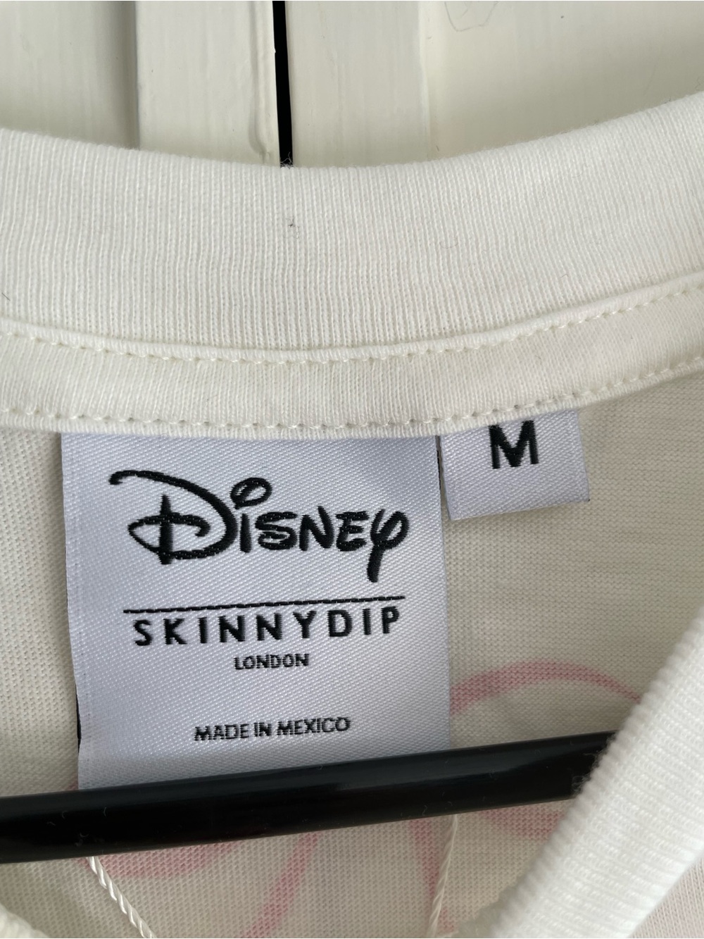 Disney x Skinny Dip London White 'Galentines Girls Night' Graphic T-Shirt Tee M - Picture 3 of 9